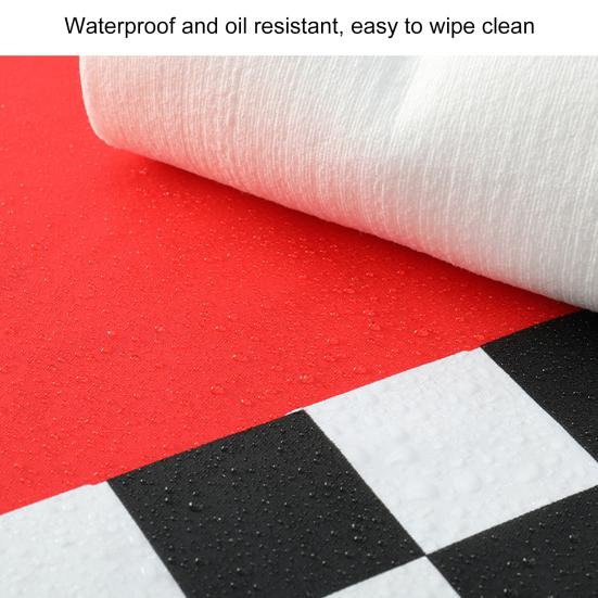 3 шт. скатерть, легкие портативные классические ретро гоночные автомобильные скатерти в стиле для любителей гонок, украшение для вечеринки в честь автомобиля