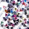 kads AB 1,5*3 мм треугольные стразы для ногтей, маникюрные украшения для ногтей, декоративные стразы для дизайна ногтей