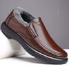 Осенние мужские кожаные туфли повседневные модные слипоны повседневные удобные туфли деловые для спорта на открытом воздухе кожаные туфли для отдыха