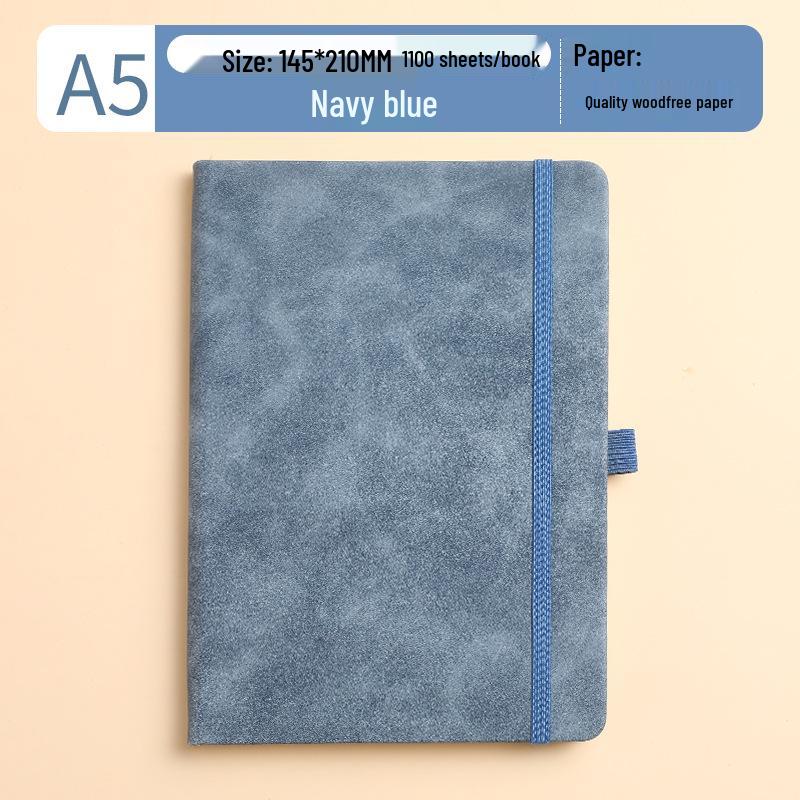 Блокнот формата А5 на резинке - Настраиваемый журнал цвета макарон с печатью логотипа