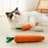 Carrot Cat Toys Pet Toys Durable Paper Rope Woven Puppy Chew Toys for Cats Molar Cleaning Teeth Pet Supplies Cat Accessories
