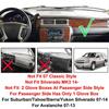 Подходит для Suburban Tahoe Avalanche Silverado для GMC Yukon Sierra 2007-2013 Левый руль Коврик для приборной панели Крышка приборной панели Коврик для приборной панели