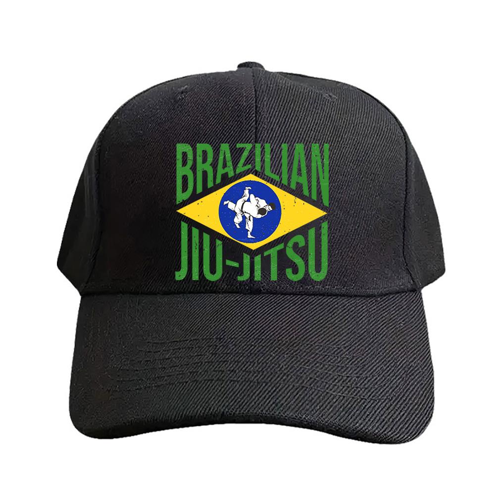 Brazilian JiuJitsu BJJ gift for martial arts lovers Caps Summer Adult Baseball Cap Adjustable with Curved Brim Duckbill Hat