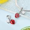925 Silver Tempting Fruit Serie Charms Pendants Fit For Necklace Original Bracelet DIY Birthday Women's Party Fine Gift