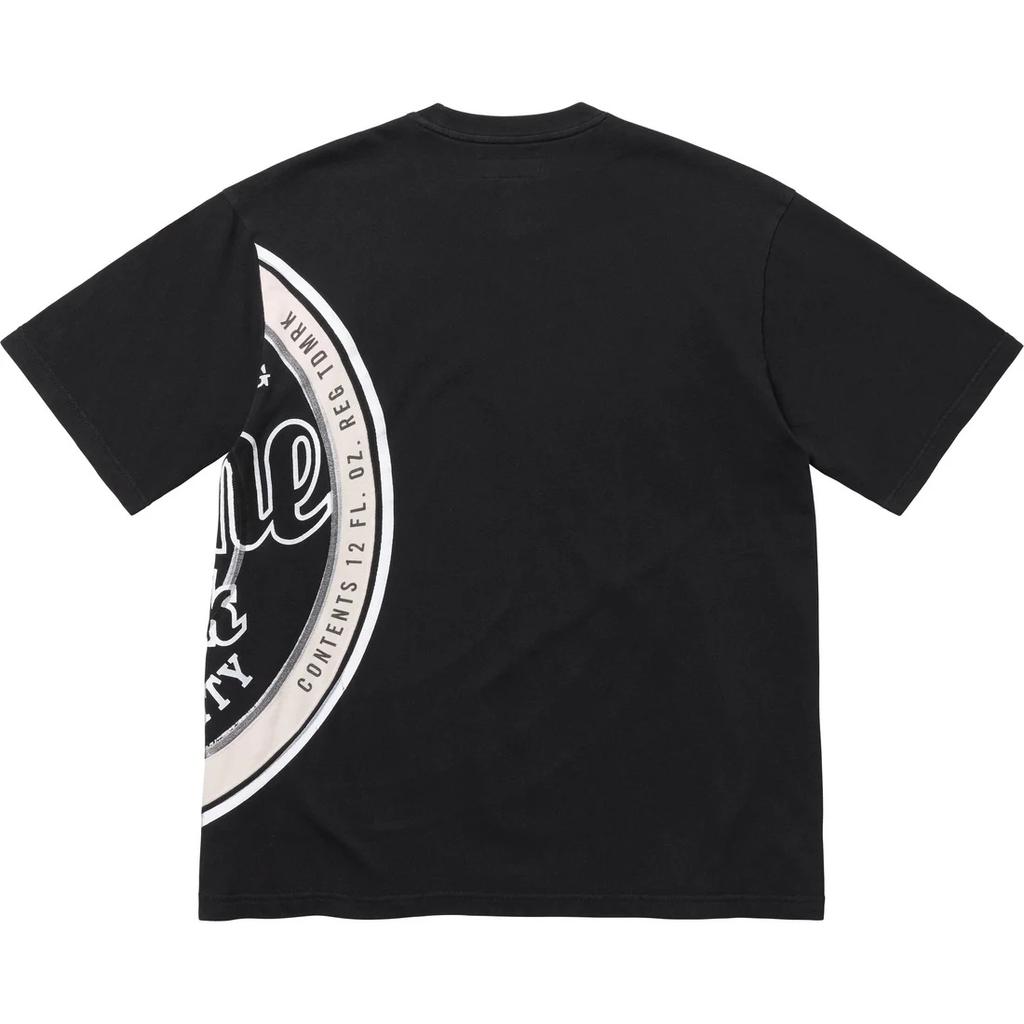 Supreme x Lager logo-print T-shirt Unisex SUP-SS25-104