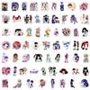60 New Omori Cartoon Anime Graffiti Stickers Decorate Guitar Notebook Suitcase DIY Stickers