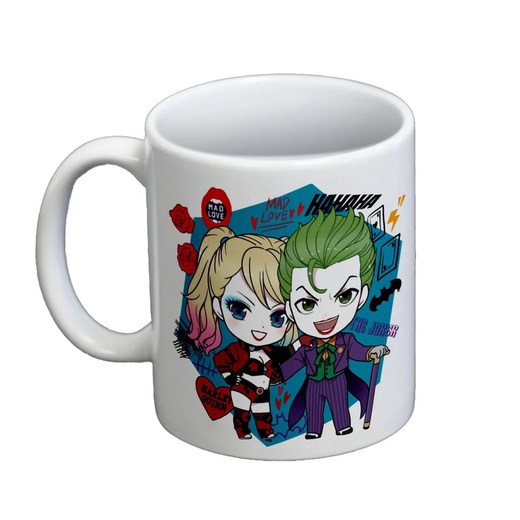 Batman Harley Quinn And The Joker Mug