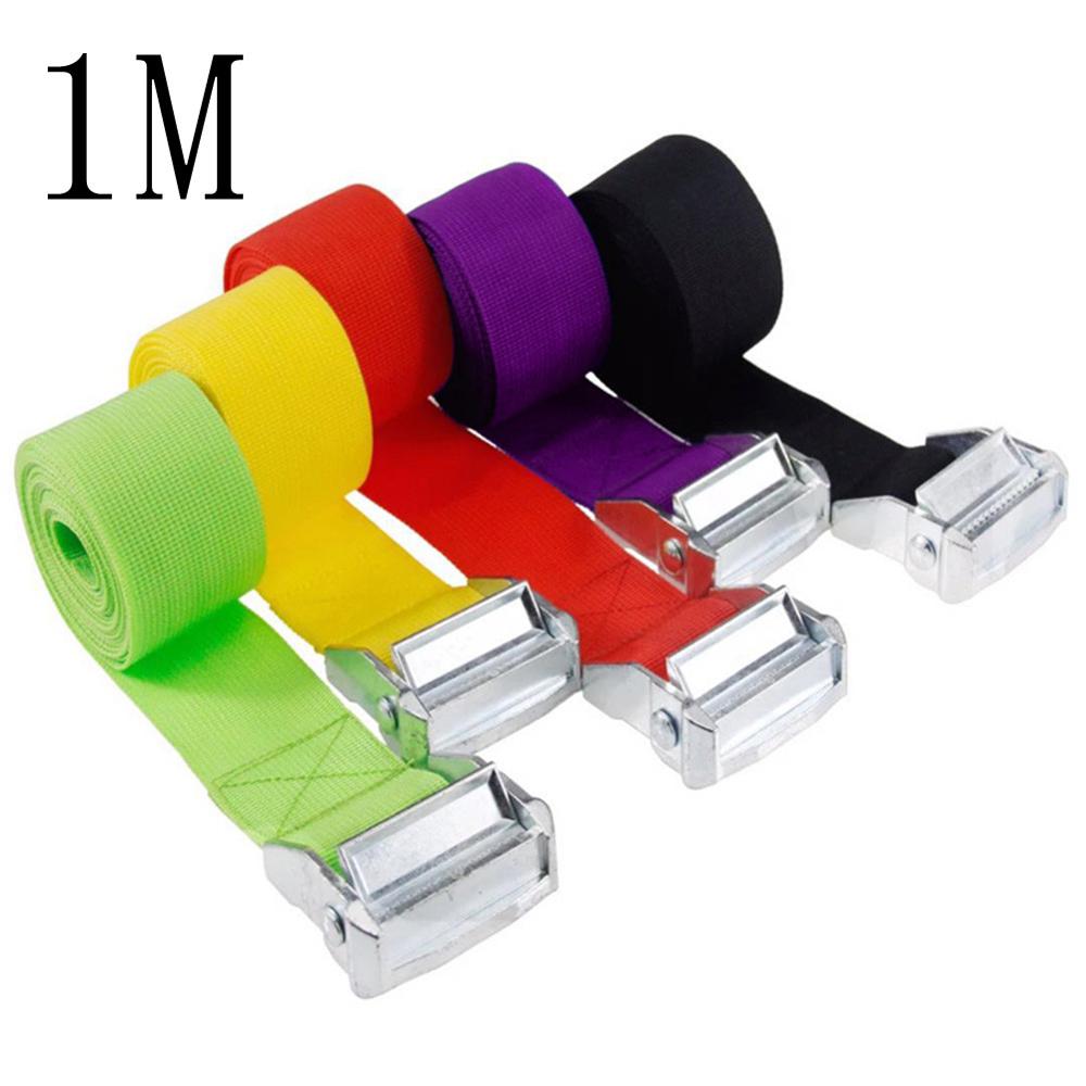 2 шт. 1 м грузовые ремни с пряжкой для крепления на крышу автомобиля, багажника мотоцикла, велосипеда, багажа каяка, крепкий ремень с храповым механизмом