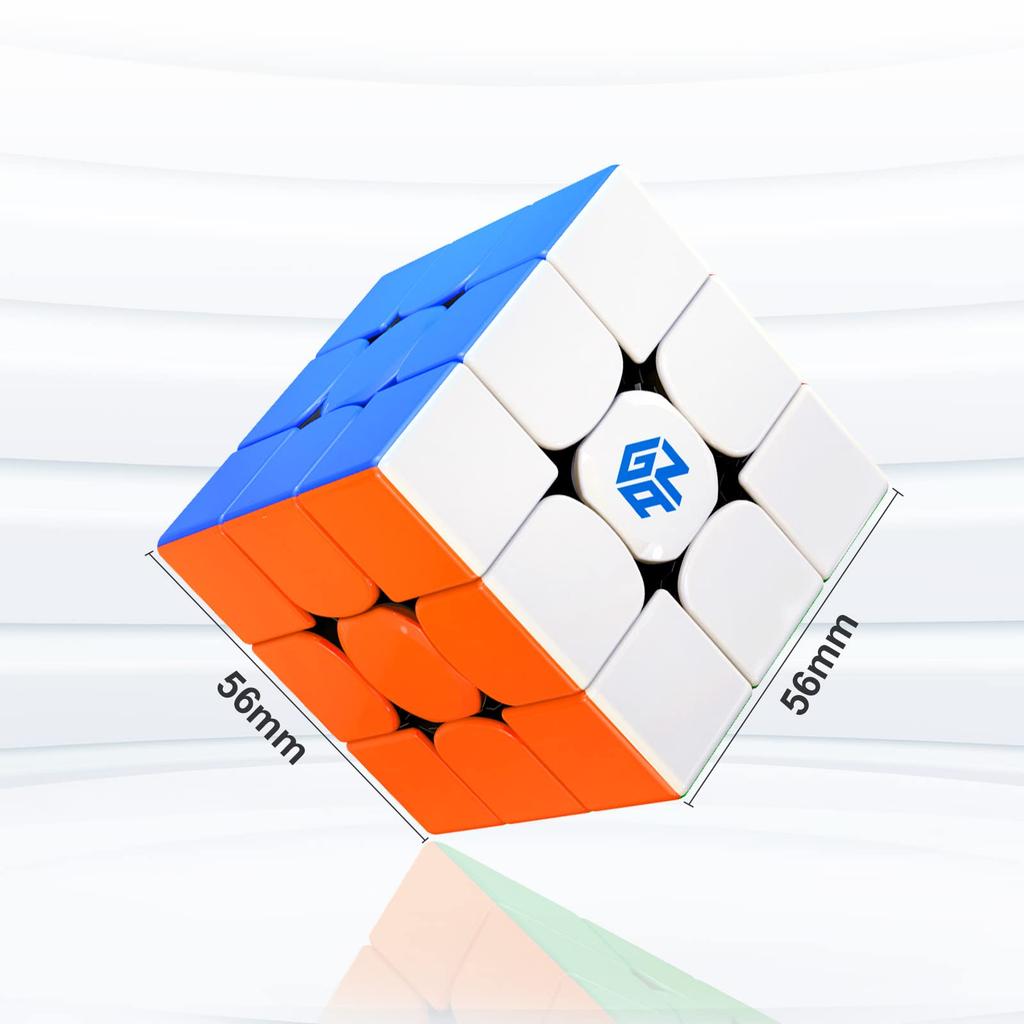 GAN 356X v2, Официальный соревновательный GanCube - Легко вращающийся магический кубик с магнитами, 3x3, Без наклеек, Высокопроизводительный магнитный кубик