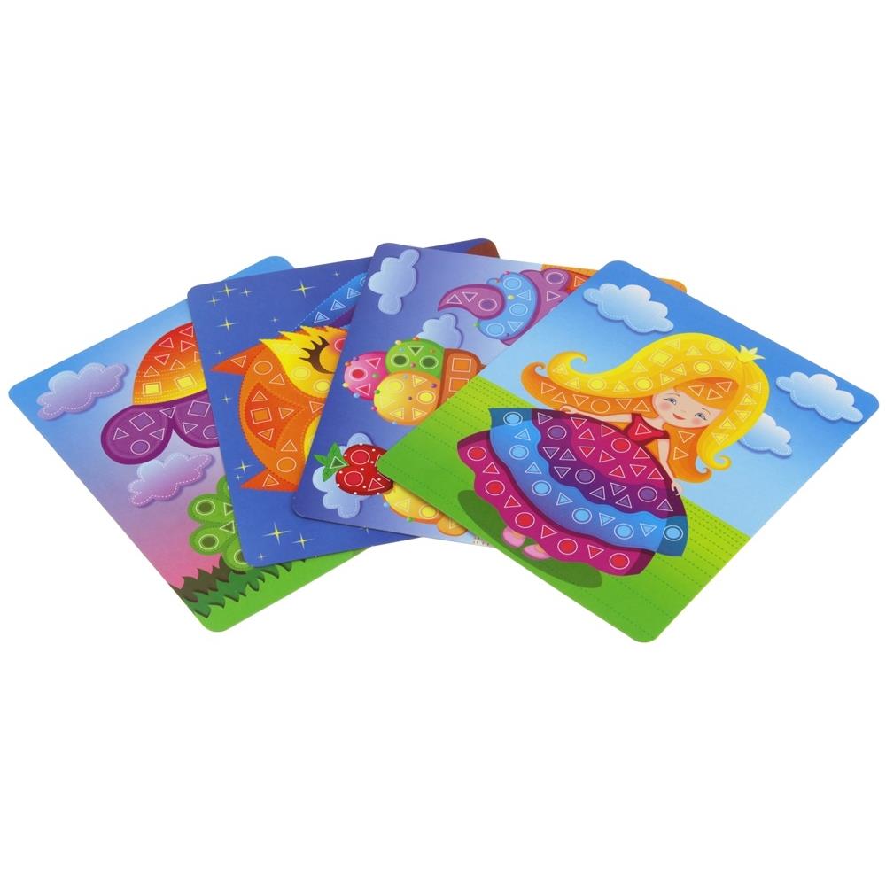 Creative Foam Mosaic Glue Paper Genius Kid Owl Flower