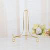 Маленькая золотая железная подставка для дисплея Складной постамент для фото Практичный кронштейн для поделок для дома