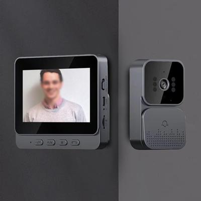 4,3-дюймовый экран, беспроводной видеодомофон, телефон, камера безопасности, дверной звонок, домофон