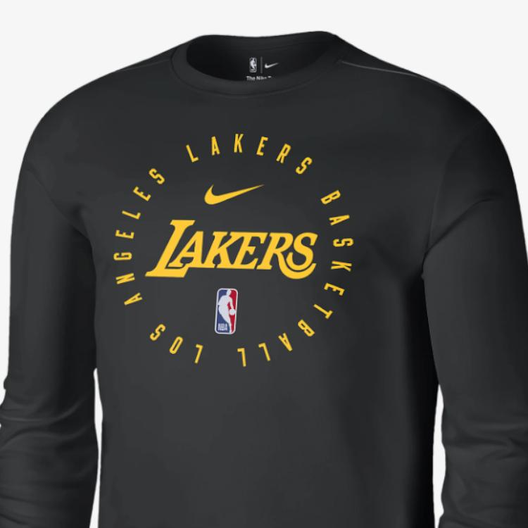 Nike Los Angeles Lakers FW24 T Shirt Men's Black HF0770-010