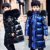 Boys and Girls Winter Padded Jacket Mid-length Thickened Children's Padded Jacket Mid-length Trend