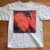 Men'S Sade Kiss of Life Graphic T-Shirt White Tee with Red & Black Music Album Art Print Casual