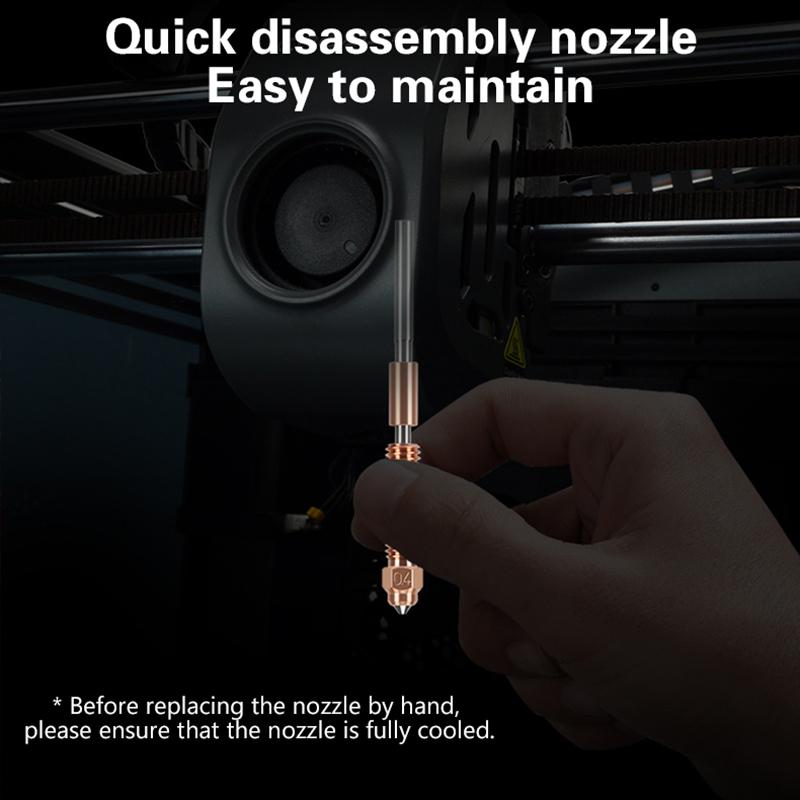Creality K1C_K1 Max_Ender-3 V3 Unicorn Quick-Swap Nozzle Kit Swift Installation High-Flow Printing Upgraded Material