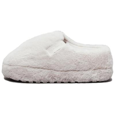 Женские сандалии слипоны с круглым носком, обувь, серый, белый, YW0YW01596ACF