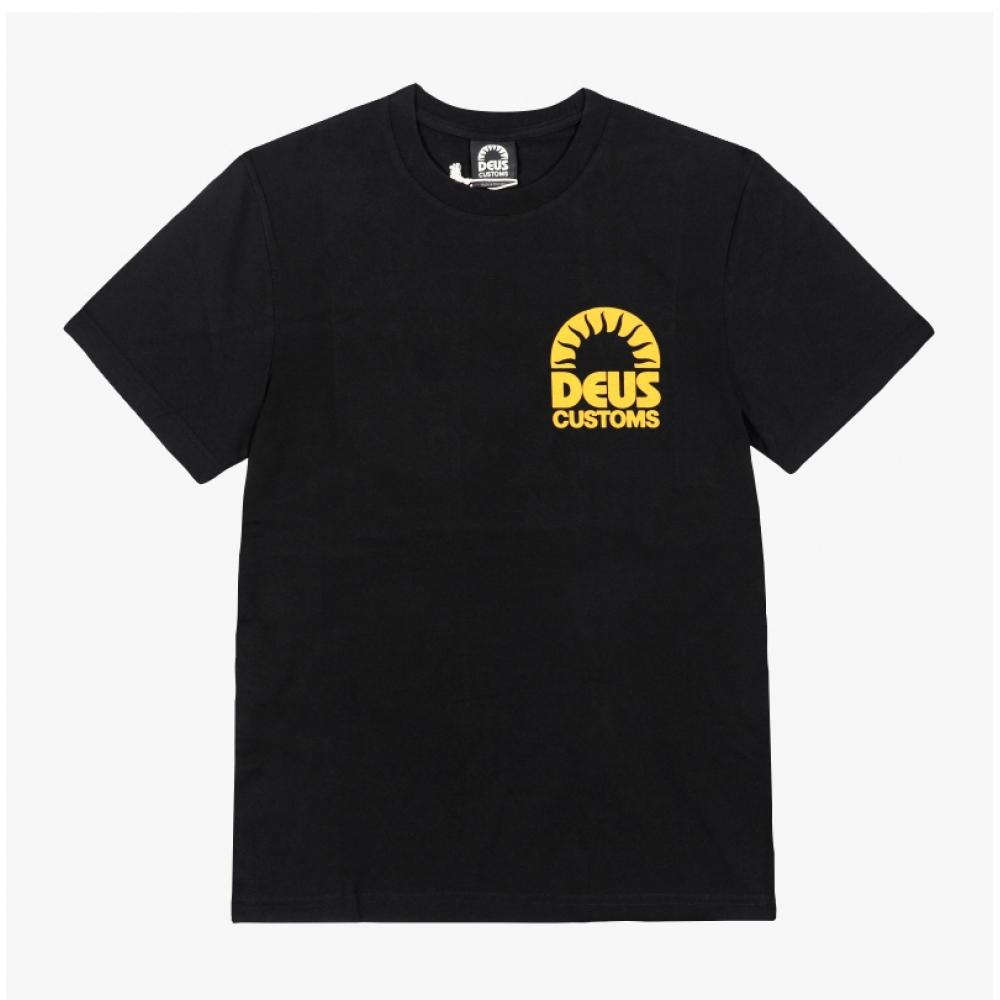 DeuS Ex Machina MelodieS Men S Short Sleeve Tee Dmp251185 Blk