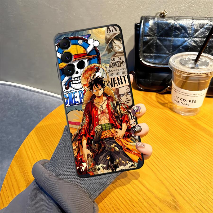 Anime Luffy Zoro Phone Cover Case for Samsung Galaxy Note 20 Ultra 9 10 A07 A06 A50 A70 A03 A04 A30 A40 A10 A20 A01 A02 A05
