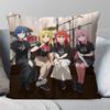 Анимация Одинокий R-Рок Наволочка Квадратная Подушка Спальня Диван Досуг Комфорт Подушка Автомобиль Гостиная Домашнее Украшение 40X40