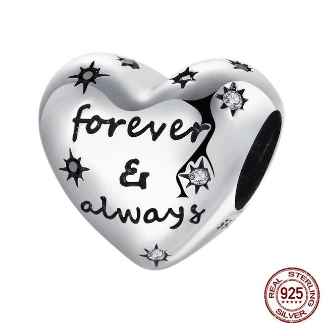 Стерлингового серебра 925 пробы, ангел, мама, семья, любовь, сердце, серия, бусины, подходят оригинальные новые подвески, браслеты, женские ювелирные изделия своими руками, подарок