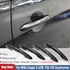 For MINI Cooper S JCW F55(5-Door) F60 Countryman Exterior The Black Flag Door Handle Cover Decoration Car Styling