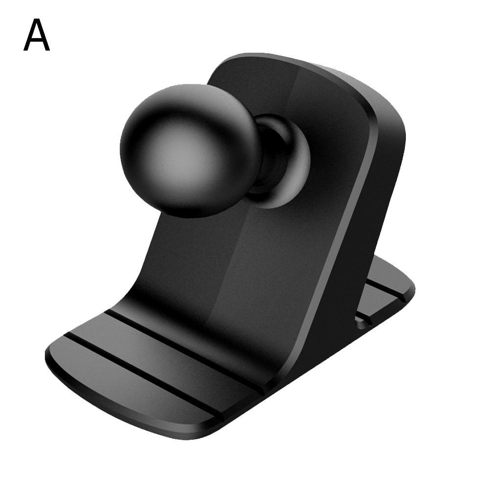 17mm Ball Head Holder Mini Phone Stand Base Car Dashboard Vent Car Bracket Stand Converter Fixe S4T3