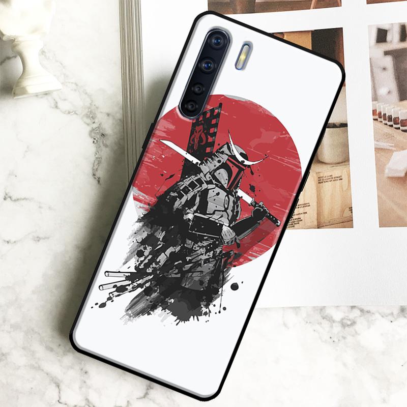 Чехол Samurai Japan для Oppo A98 A78 A18 A38 A58 A40 A60 A80 A16 A76 A96 A17 A77 A74 A94 A54 A57S A15