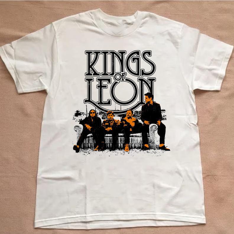 Kings of Leon Band Music Rock Concert Unisex Short Tee Cotton Shirt AL348