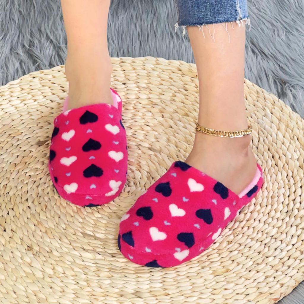 Unisex Non-Slip Indoor/Outdoor Slippers with Soft Thick Sole for Wooden Floors