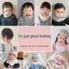 Class A Pure Cotton Baby Snood: Kids' Autumn/Winter Neck Warmer, Windproof Pullover Scarf for Boys & Girls.