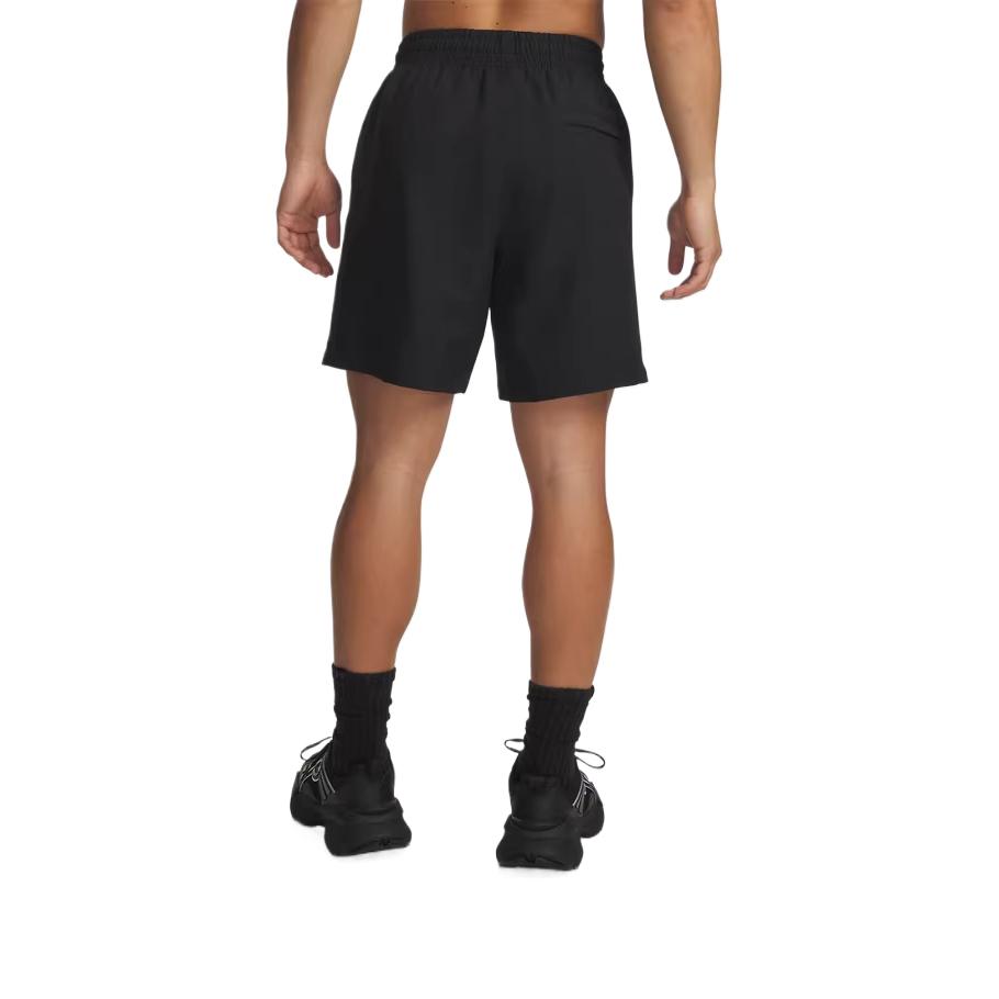 Under Armour SS26 Удобные однотонные повседневные шорты со средней посадкой и завязками для мужчин 6009361-001