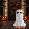 Height-adjustable Ghost Candy Bowl Standing Halloween Ornament  Outdoor