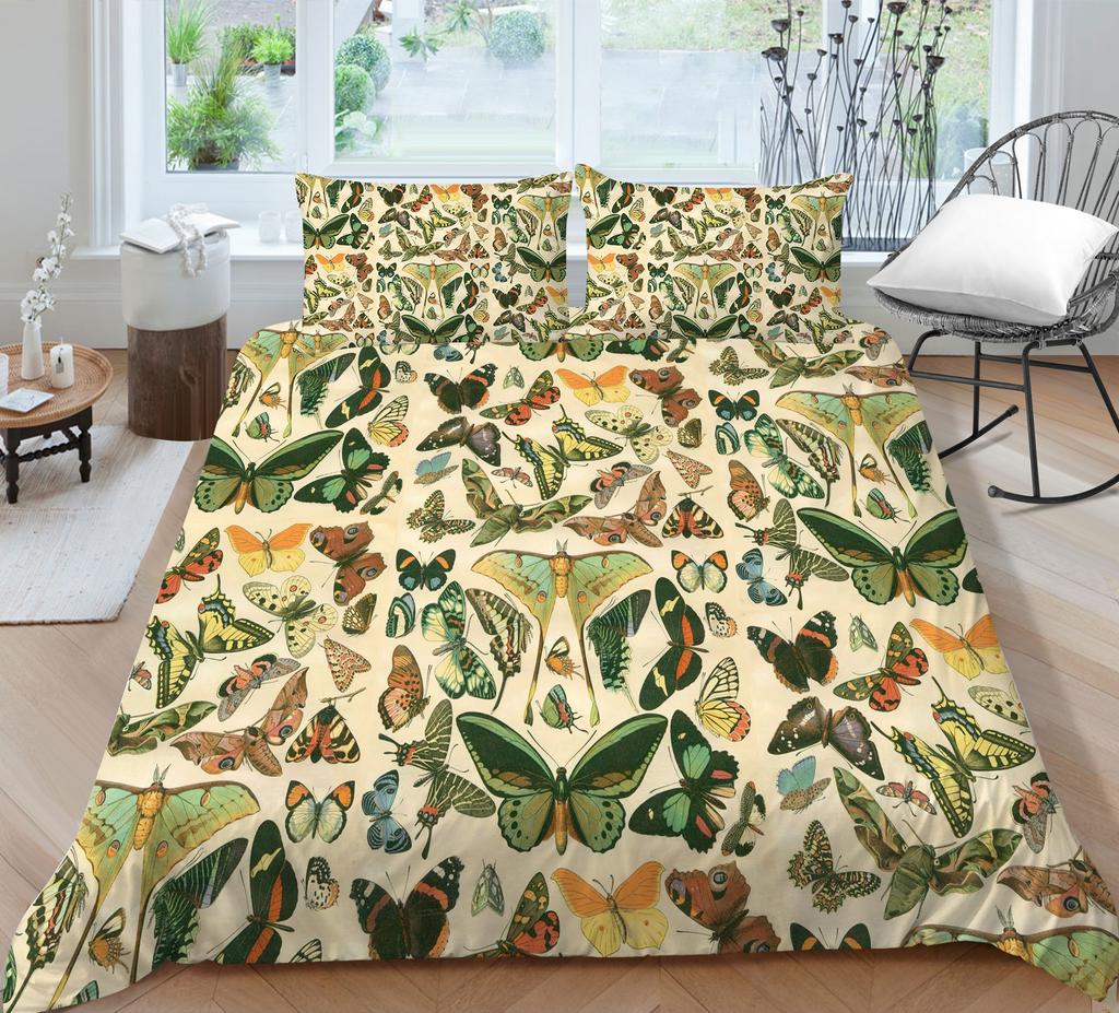 Комплект постельного белья на тему животных, роскошное пуховое одеяло и наволочка с 3D-принтом, 2/3 предмета, полноразмерное постельное белье из Австралии, Германии, США и Великобритании