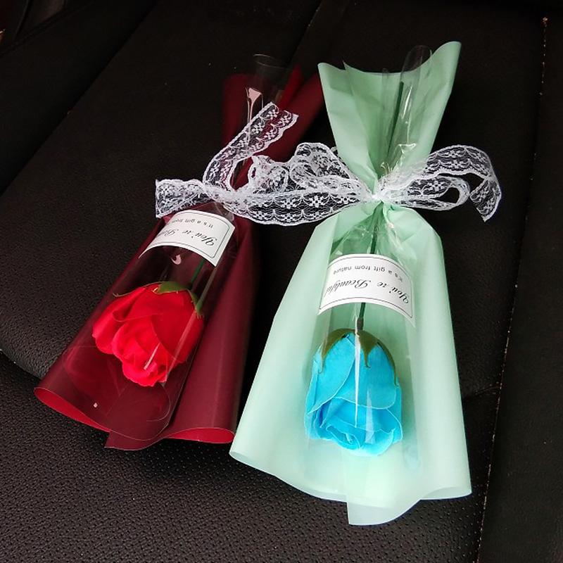 Мыло Цветок Дом Свадебные украшения День учителя День святого Валентина Ароматный подарок навсегда
