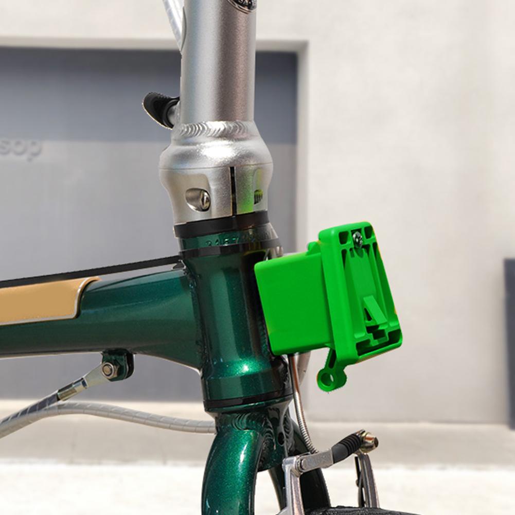 For Brompton Cycling Front Carrier Block Mount with Screw Accessories Bike Pig Nose Mounting Adapter for Brompton Folding Bike