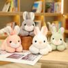 Кроличьи игрушки, милые куклы-кролики, мягкие игрушки в виде животных, домашний декор, подарок на день рождения