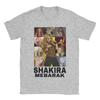 Singer Shakira T-Shirt Men  Fashion Cotton Tee Shirt Round Neck Short Sleeve T Shirts 6XL Clothing