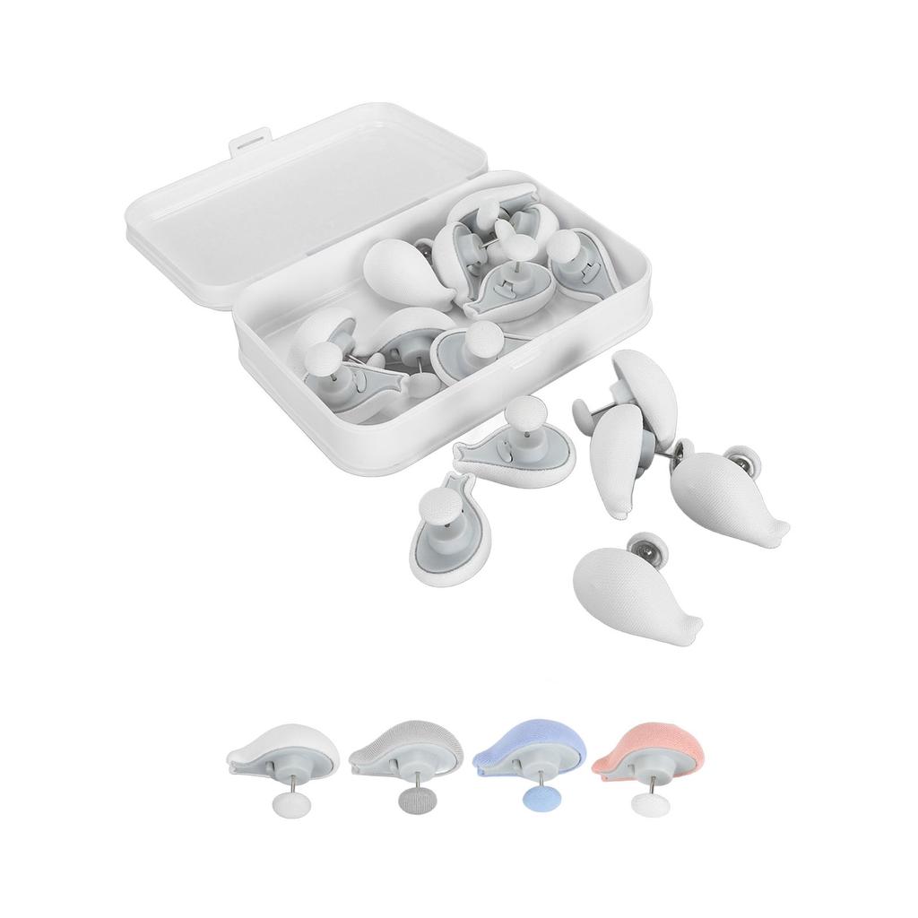 16 шт., зажимы для пуховых одеял, предотвращающие смещение, съемные застежки на пуговицах, удобное пуховое одеяло Ho