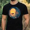 T-Shirt Herren Marienkäfer Im Mondlicht Motiv Baumwolle Größe XS Bis 5XL
