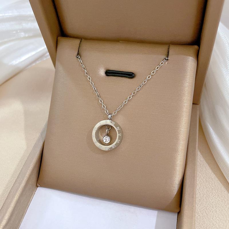 Геометрическое Животное Темперамент Личность Минималистичный Ветряная Печь Настоящее Золото Ожерелье Женская Цепочка на Ключицу