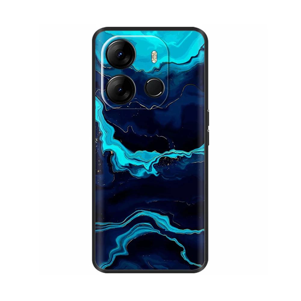 Для чехла Spark Go 2023 Мягкий черный силиконовый бампер-крышка Для Tecno Spark Go 2023 BF7n Чехол Capa Защитный чехол для мобильного телефона Etui