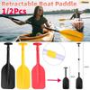 1/2Pcs Stand Up Paddle Board Kayak Boat for Surfing Surfboard Float Oar Retractable Kayak Paddle Inflatable Boating Aluminum