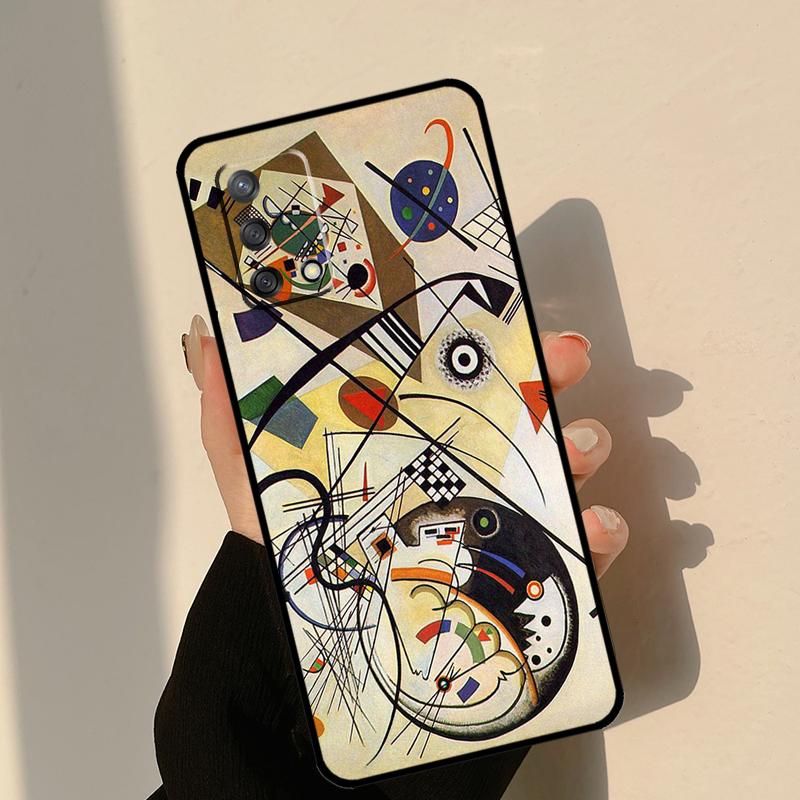 Василий Кандинский Абстрактный Художественный Чехол Для Oppo A18 A38 A58 A78 A98 A74 A94 A54 A15 A17 A57 A6 A5 Pro A16 A76 A96 A40 A60 A80