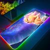 SonicS T-The HedgehogS Mouse Pad Gaming Rgb Mousepad Backlit Keyboard Gamer Girl Xxl Gamer Laptop Mat Table Pads Deskpad