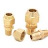 Brass Pipe Fitting Hose Barb F/M Coupler Connector Adapter Durable Pipe Joint PU PE Tube