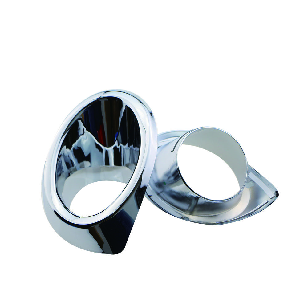 Накладка на переднюю противотуманную фару для Peugeot 3008 2013 2014 2015 Декоративная наклейка для противотуманной фары Отделка 2 шт. Хромированная защита Аксессуары