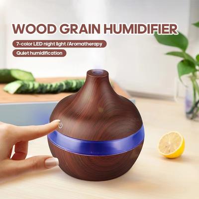 Увлажнитель воздуха Wood Grain Humidifier 300 мл USB-диффузор-распылитель USB бытовой увлажнитель увлажняющий прибор настольный увлажнитель Humificador