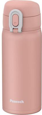 Peacock Thermos Industry Бутылка для воды Peacock 350 мл Термос-кружка с одной кнопкой, сохраняющая холод, Пыльно-розовый PD (Павлин) АКТ-35