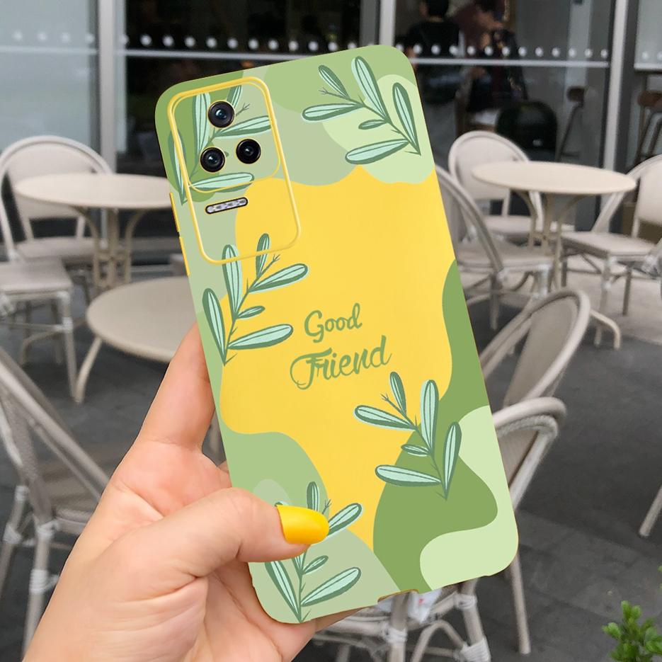 Чехол для Xiaomi Poco F4 Цветной Художественный Узор Задняя Крышка Для Xiaomi Poco F4 GT PocoF4 Чехол для Телефона 6.67'' Мягкий Силикон Fundas Capa